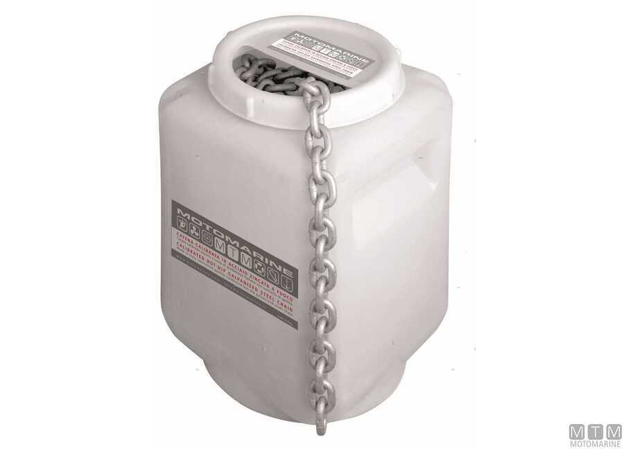 Catena Calibrata DIN766 G40 in Acciaio Zingato
