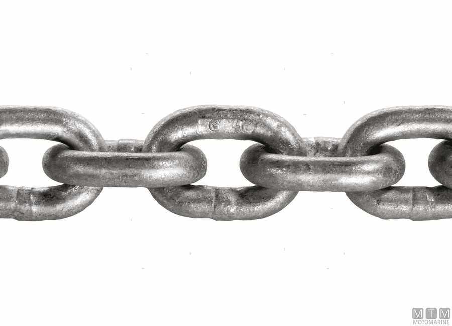 Catena Calibrata DIN766 G40 in Acciaio Zingato