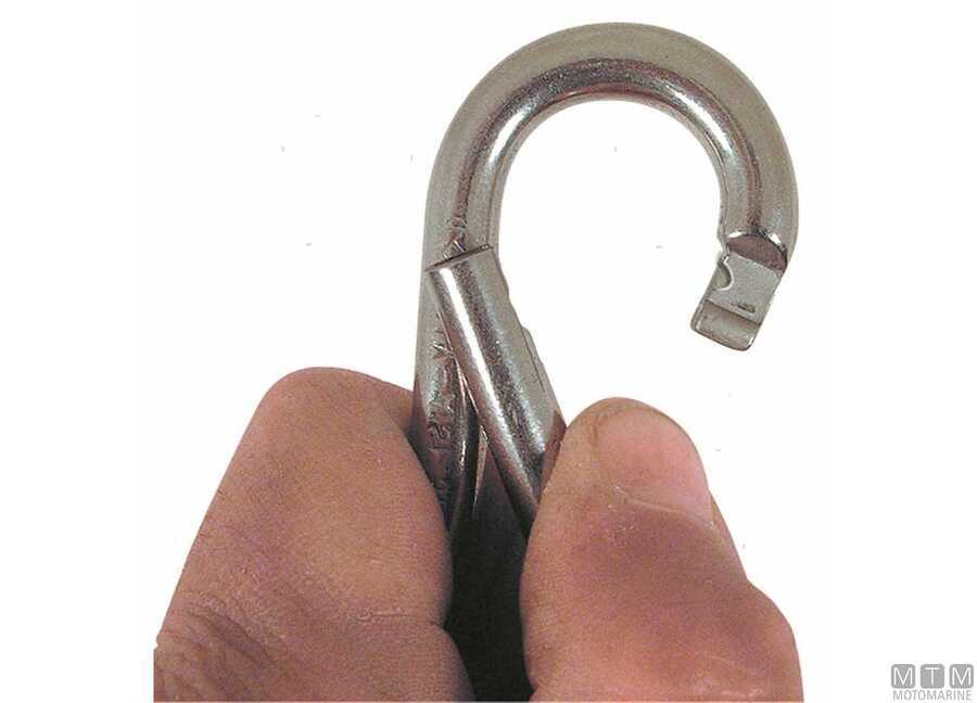 Moschettone Inox Side Opening