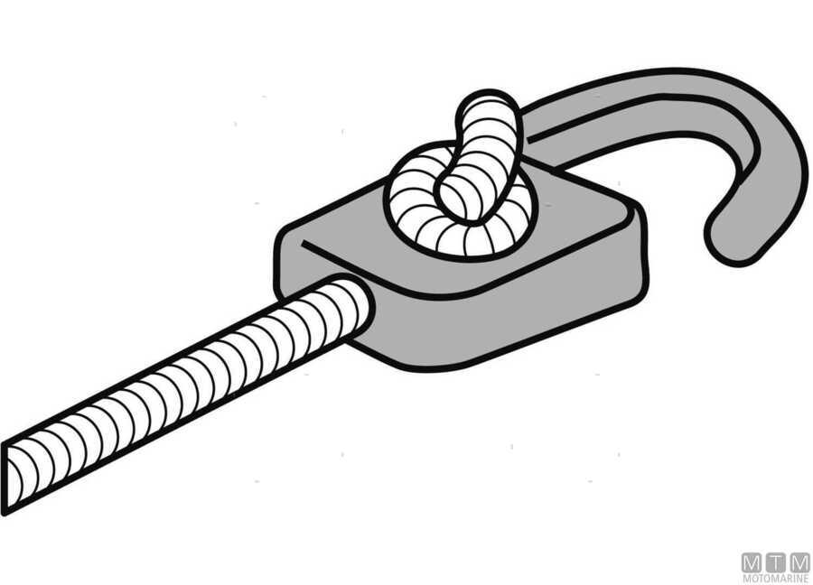 GANCETTI CLASSICI NERI PER ELASTICI