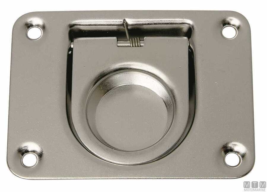 Maniglia Inox a Incasso con Molla