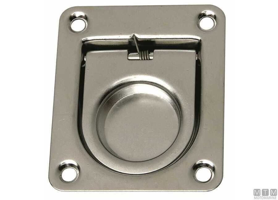 Maniglia Inox a Incasso con Molla
