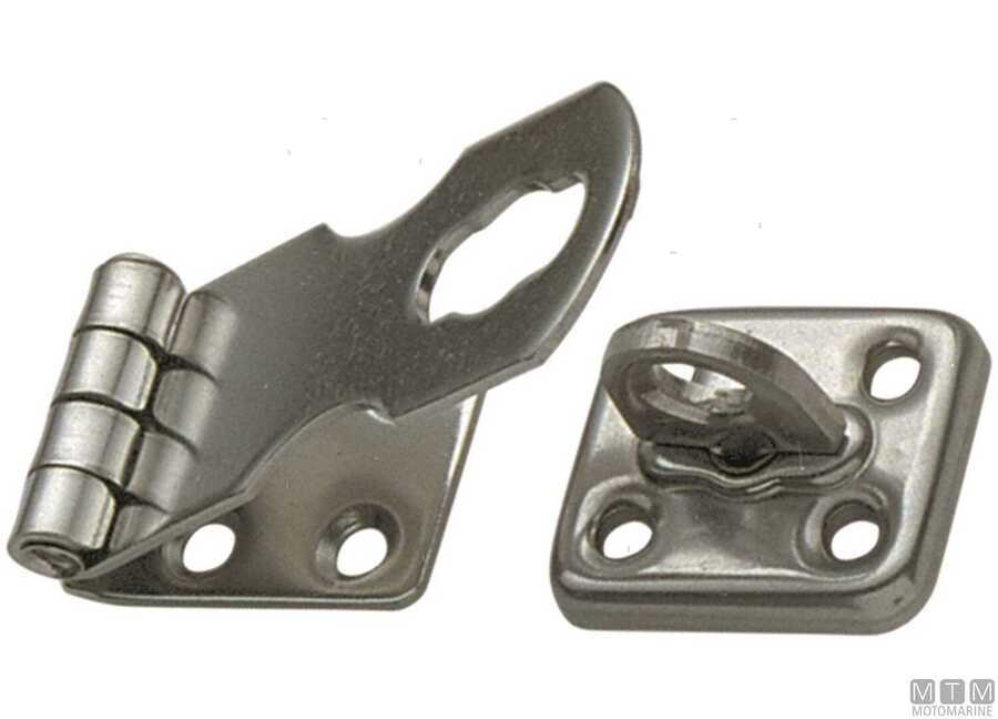 Chiusura Porta Lucchetto Occhio Fisso Inox