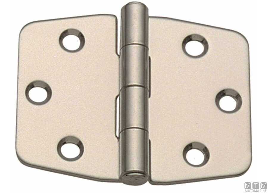 Cerniera Biscotto Sq/M Inox