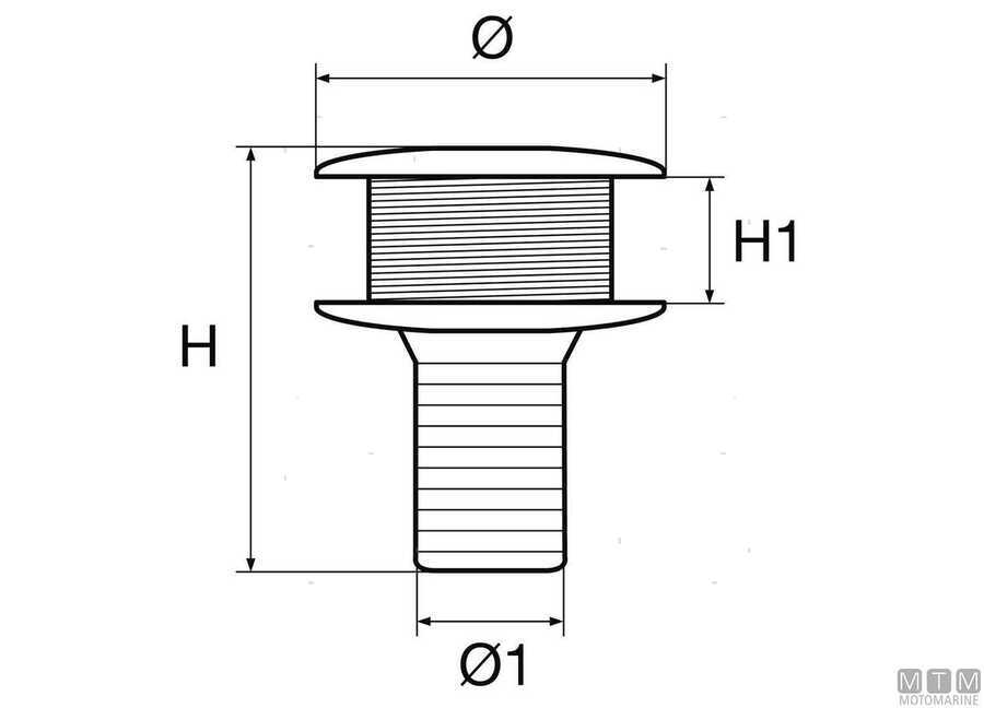 Ombrinali di Scarico Inox