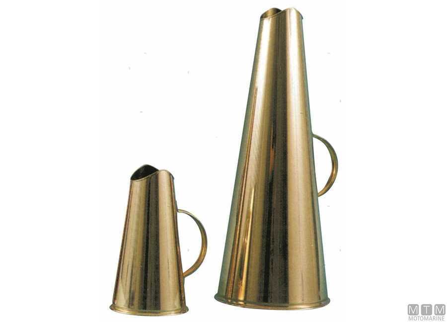 MEGAFONO CLASSICO IN OTTONE