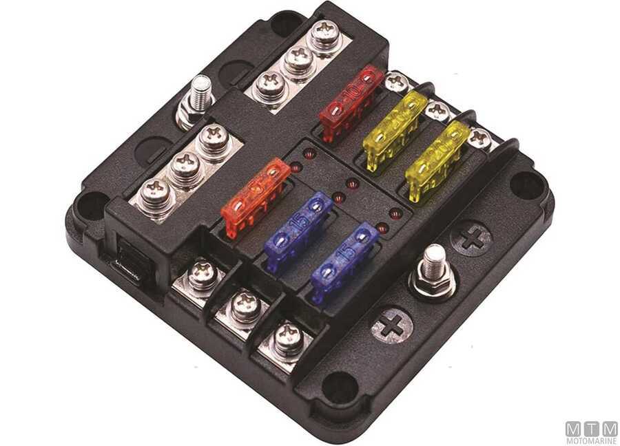 Scatola Porta Fusibili Standard (Unival) con Morsettiera