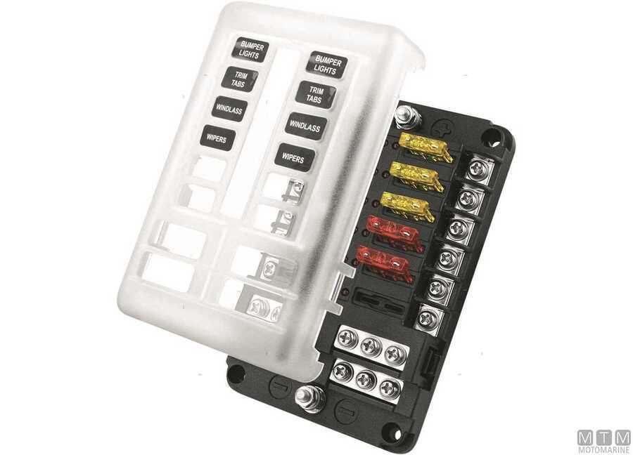 Scatola Porta Fusibili Standard (Unival) con Morsettiera