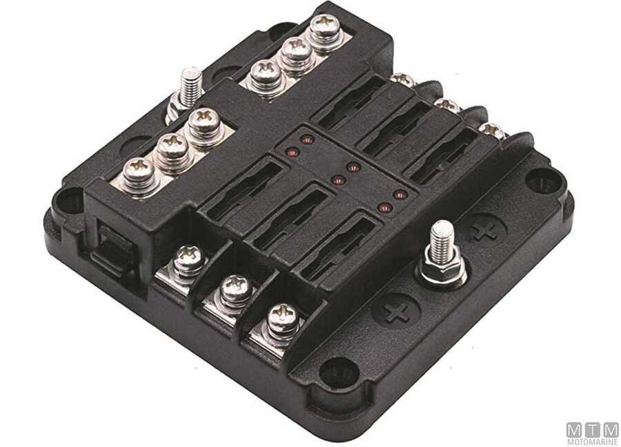 Scatola Porta Fusibili Standard (Unival) con Morsettiera