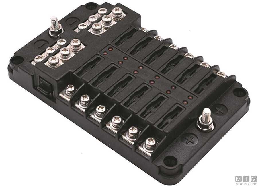 Scatola Porta Fusibili Standard (Unival) con Morsettiera