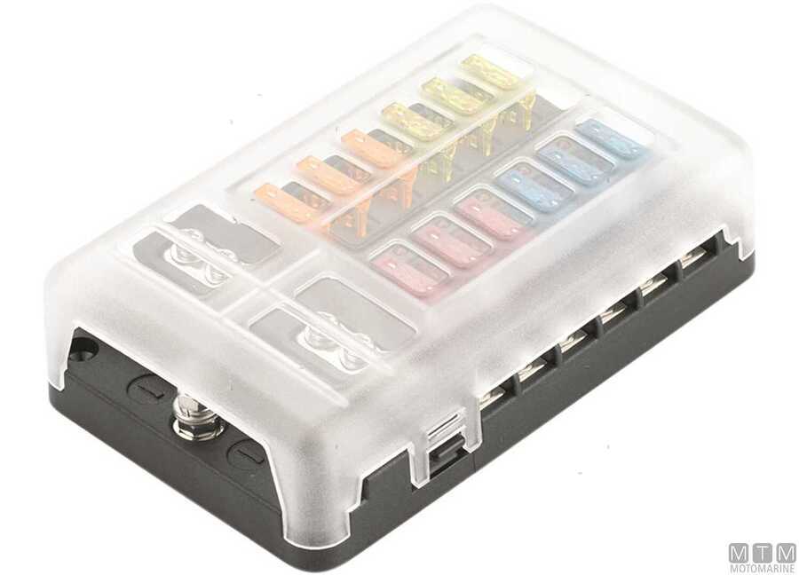 Scatola Porta Fusibili Standard (Unival) con Morsettiera