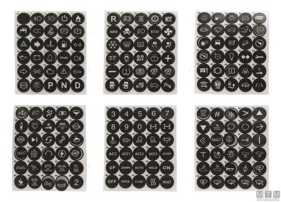 Interruttore Led Flat Label Inox