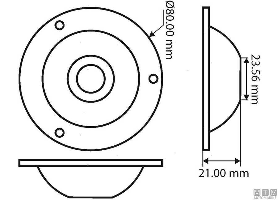 Faretto Subacqueo MTM Led-10W