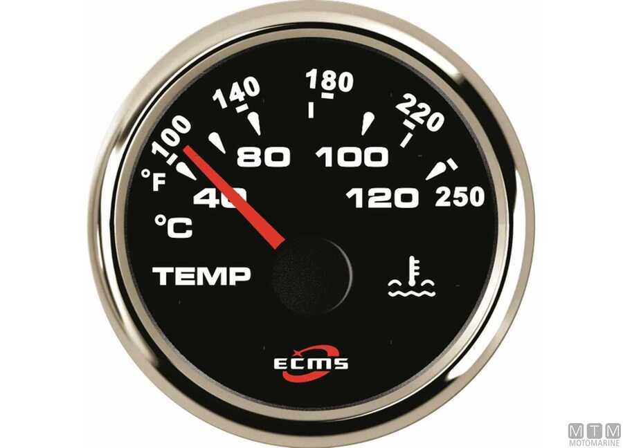 Strumentazione ECMS Black Chrome
