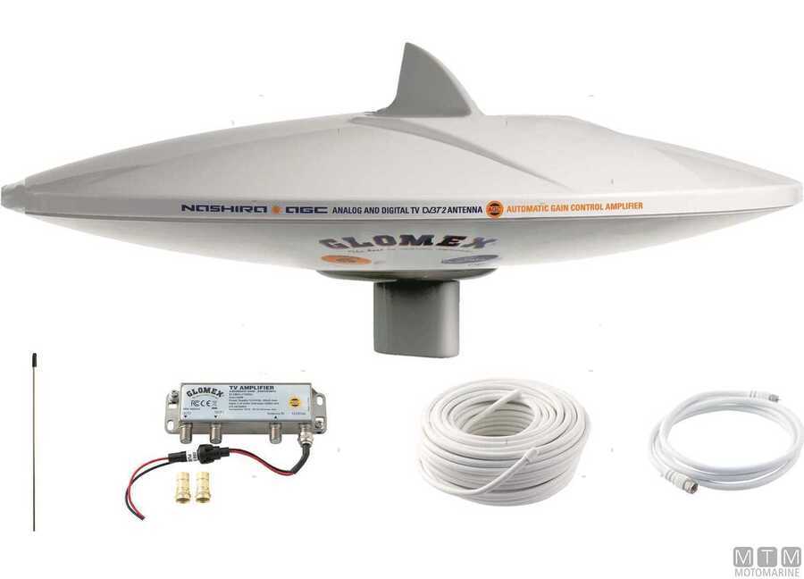 ANTENNA TV AGC + AM-FM RADIO NASHIRA V9112AGCU/DAB20