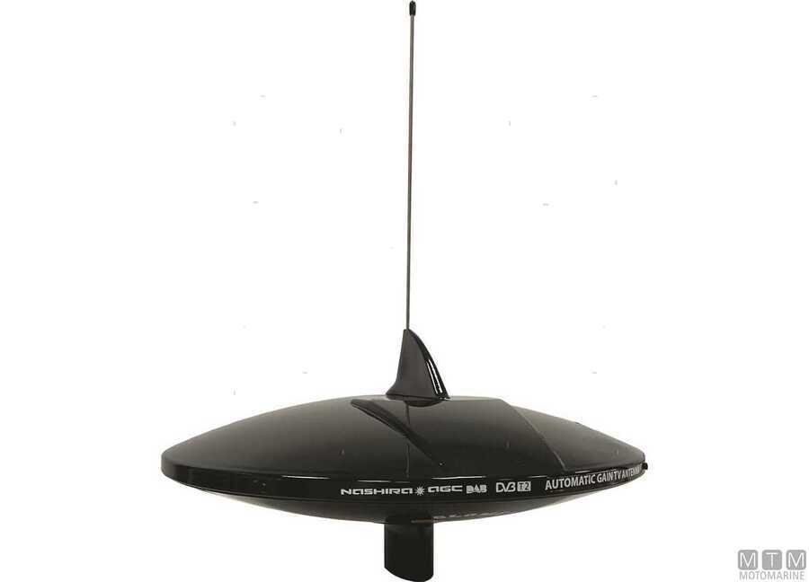 ANTENNA TV AGC + AM-FM RADIO NASHIRA V9112AGCU/DAB20