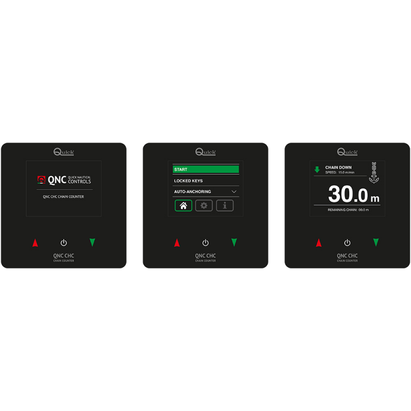 Pannello Conta Catena da Plancia con Display Quick