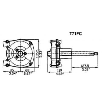 Timonerie ULTRAFLEX T71FC/T73NRFC <150HP