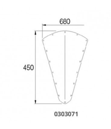 Scudo di Prua INOX 316