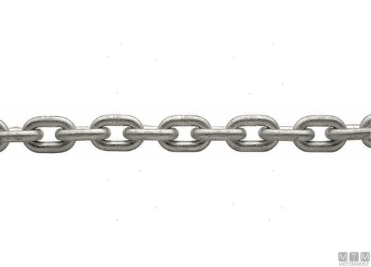 Catena Calibrata DIN766 G40 in Acciaio Zingato