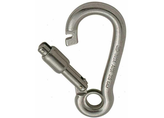 Moschettone INOX Kong Out Lock Eye