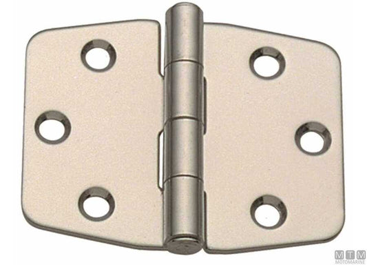 Cerniera Biscotto Sq/M Inox