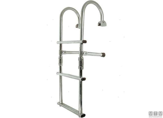 Scalette Inox Pieghevoli con Passamano
