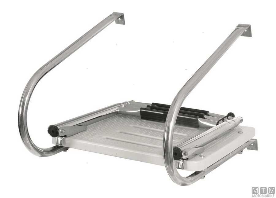 Plancetta 2P in Polimero con Scaletta Inox