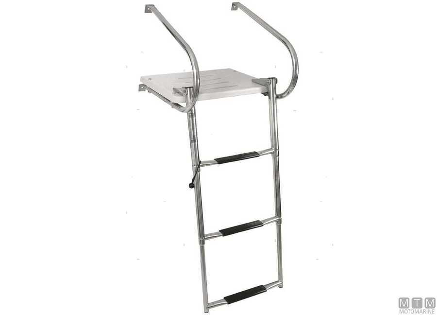 Plancetta 2P in Polimero con Scaletta Inox