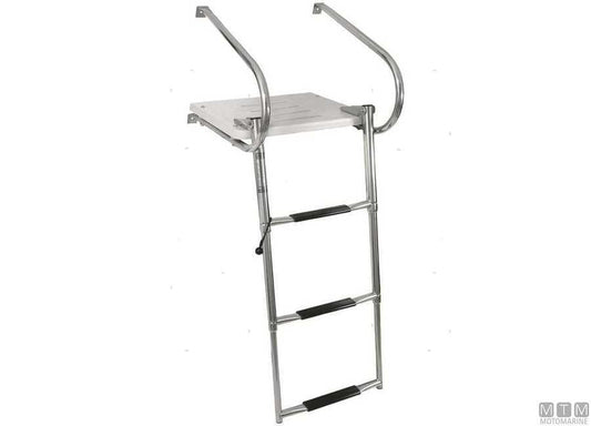Plancetta 2P in Polimero con Scaletta Inox