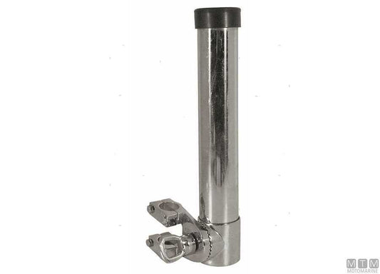 Supporto Portacanne Orientabile Inox con Morsetto Stringitubo