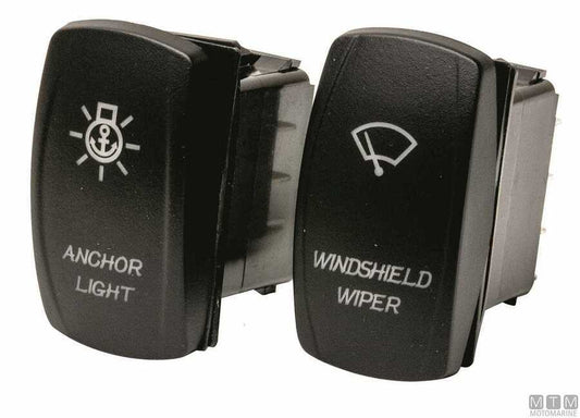 Interruttore Impermeabile IP68 Laser Engraved