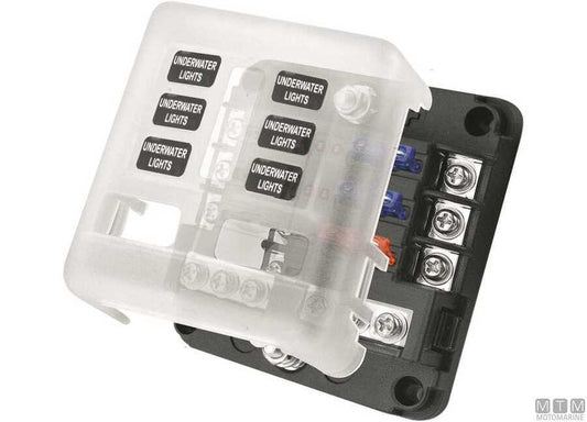 Scatola Porta Fusibili Standard (Unival) con Morsettiera