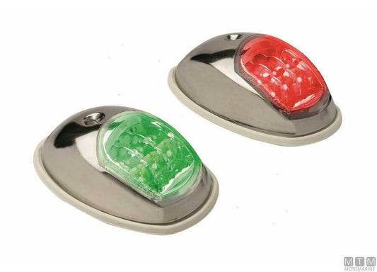 Fanali (CE-IMO-COLREG) Led Side Mout Inox