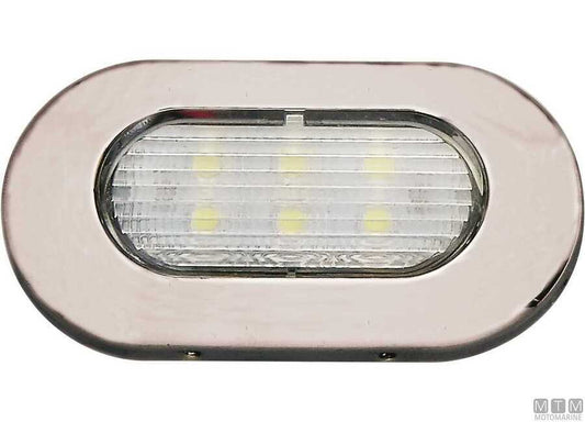 Luce Impermeabile Led Elliptic Top Inox